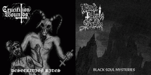 Black Priest Of Satan : Desecration Rites - Black Soul Mysteries